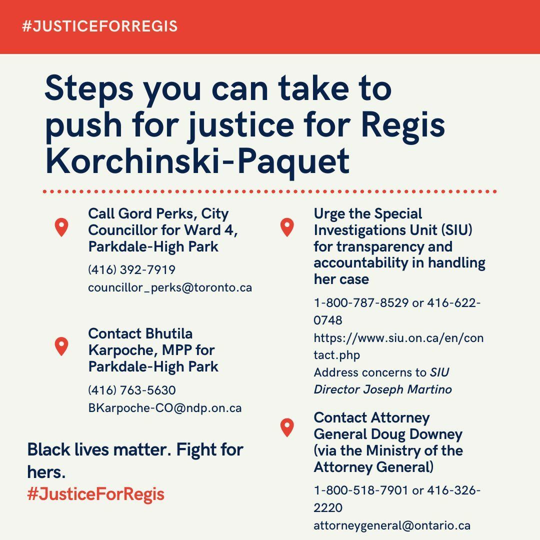 Justice for Regis